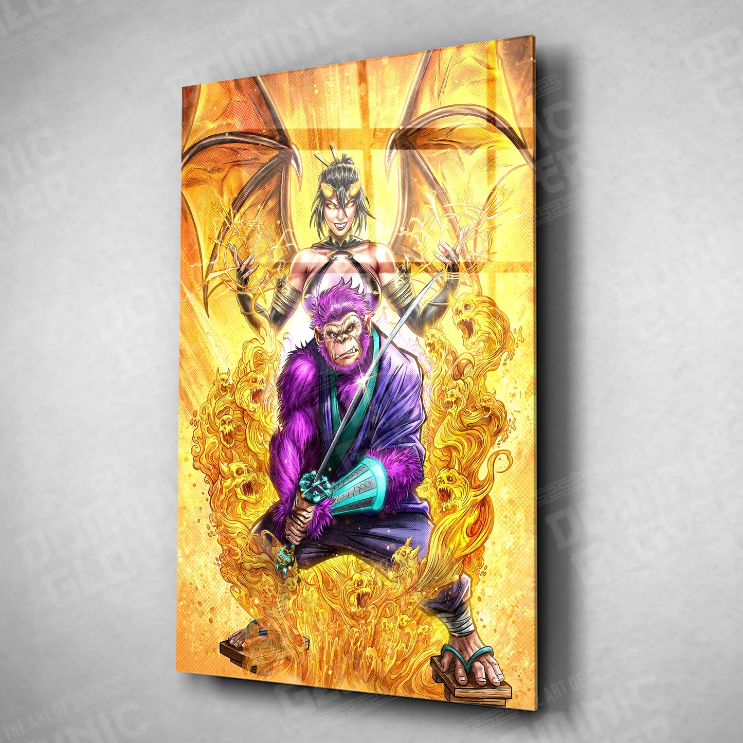 Wall Art - Awakening of the Oni