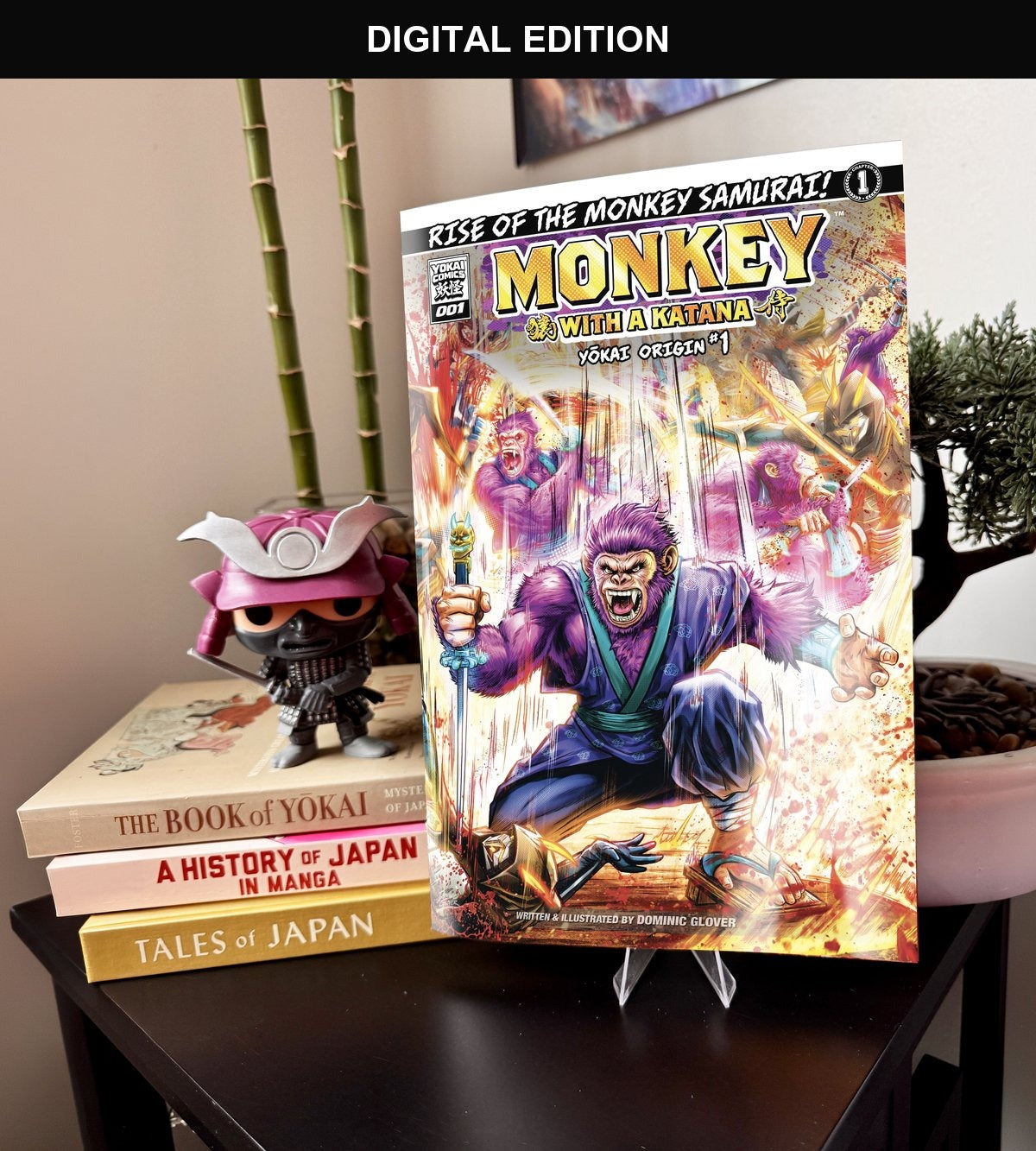 Monkey With A Katana: Digital Edition — Rise Of The Monkey Samurai #1