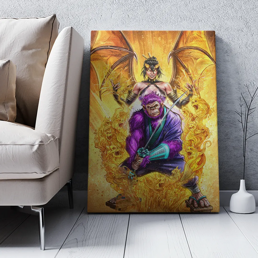 Wall Art - Awakening of the Oni
