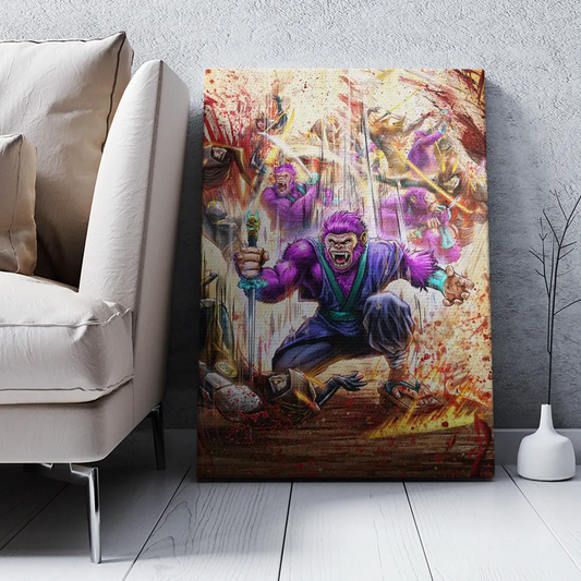 Wall Art - Rise of the Monkey Samurai
