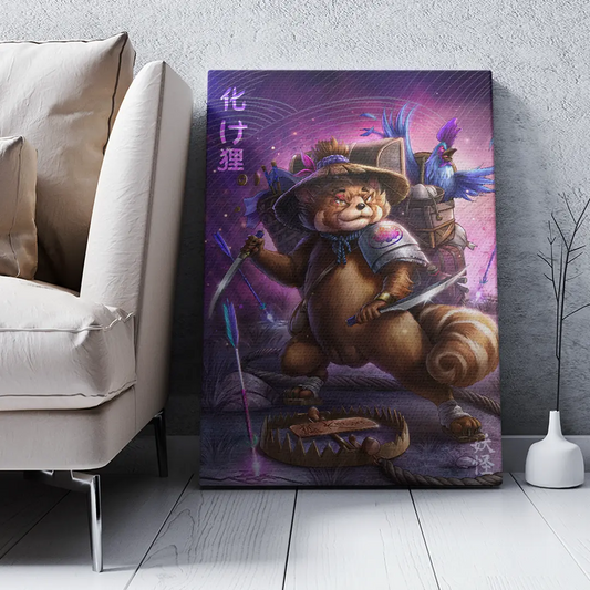 Wall Art - Yashima No Hage Tanuki