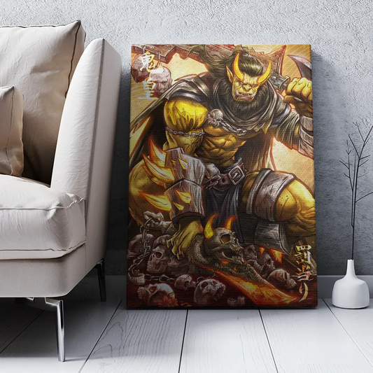 Wall Art - Oni Warlord