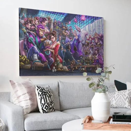 Wall Art - Yokai Teahouse