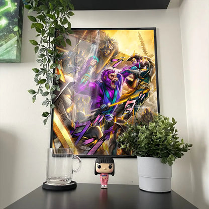 Wall Art - Monkey's First Encounter