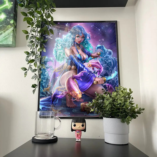 Wall Art - Nishikigoi Princess