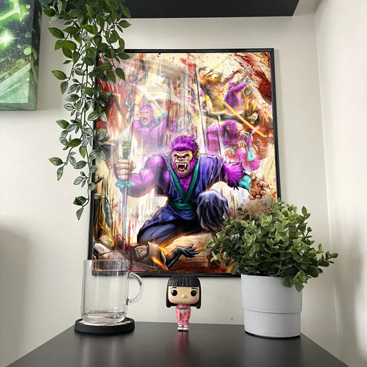 Wall Art - Rise of the Monkey Samurai