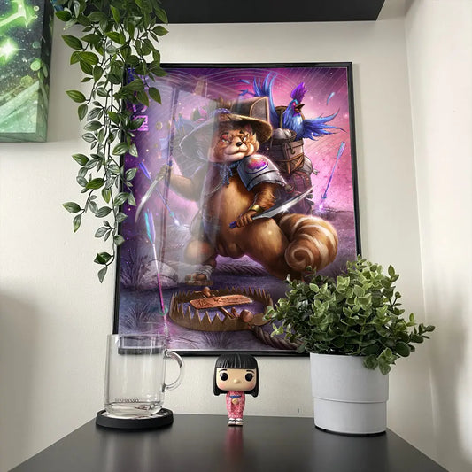 Wall Art - Yashima No Hage Tanuki