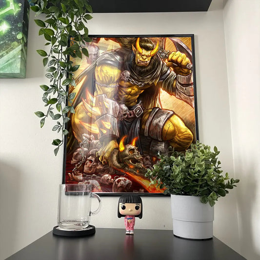 Wall Art - Oni Warlord