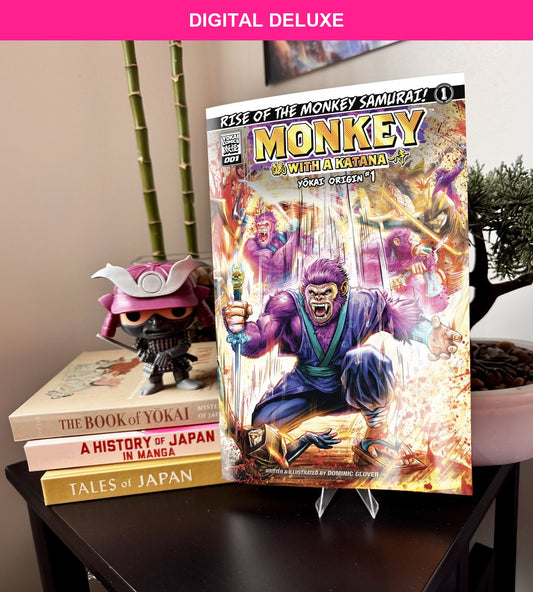 Monkey With A Katana: Digital Deluxe — Rise Of The Monkey Samurai #1