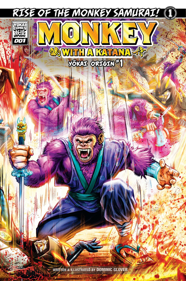 Monkey With A Katana: Rise Of The Monkey Samurai #1