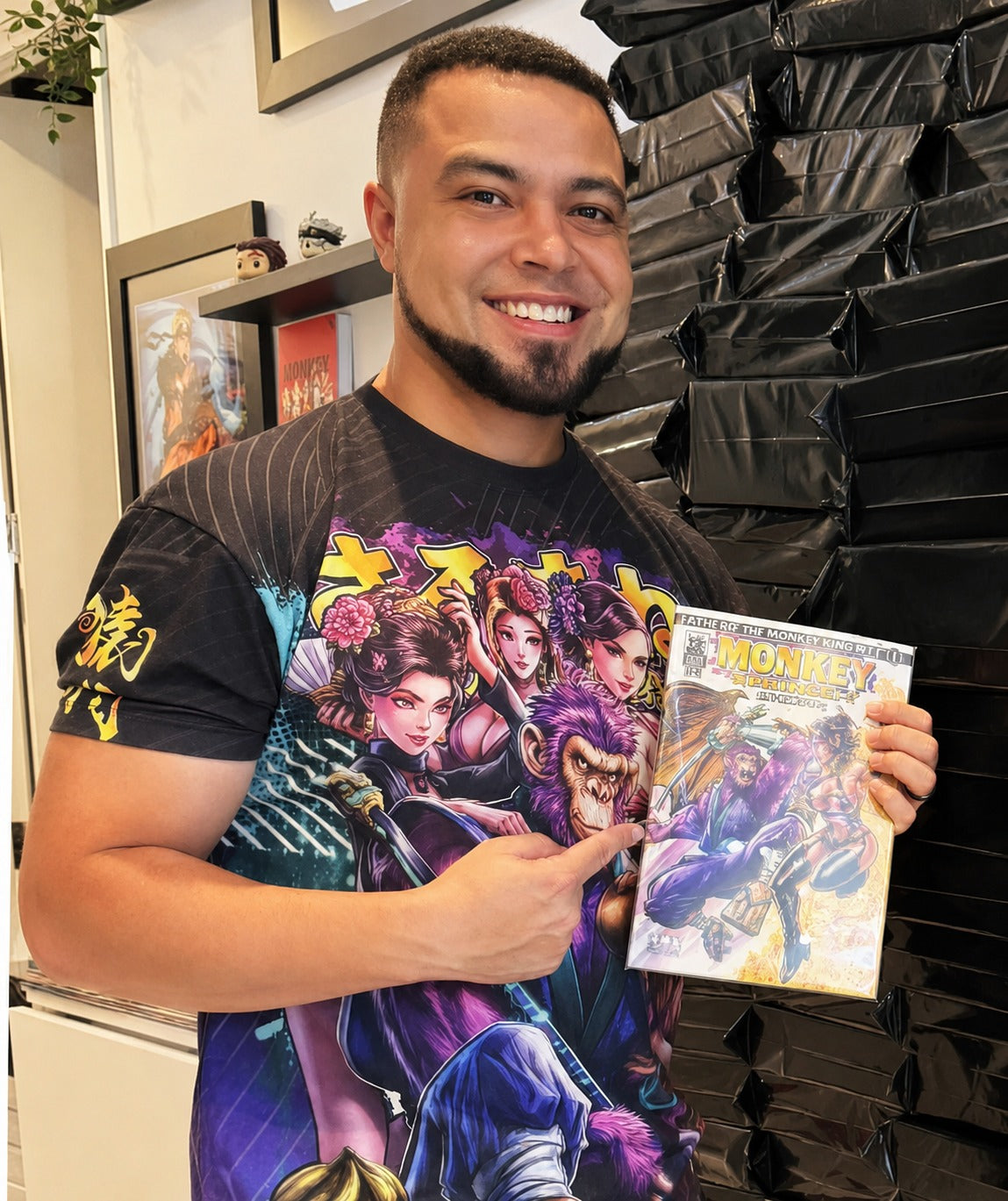 Dominic Glover — Creator of Monkey With A Katana