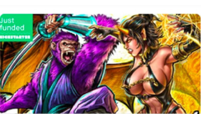 Monkey With A Katana: Rise Of The Monkey Samurai #1!!!
