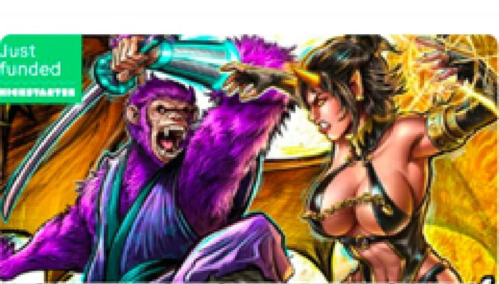 Monkey With A Katana: Rise Of The Monkey Samurai #3!!!